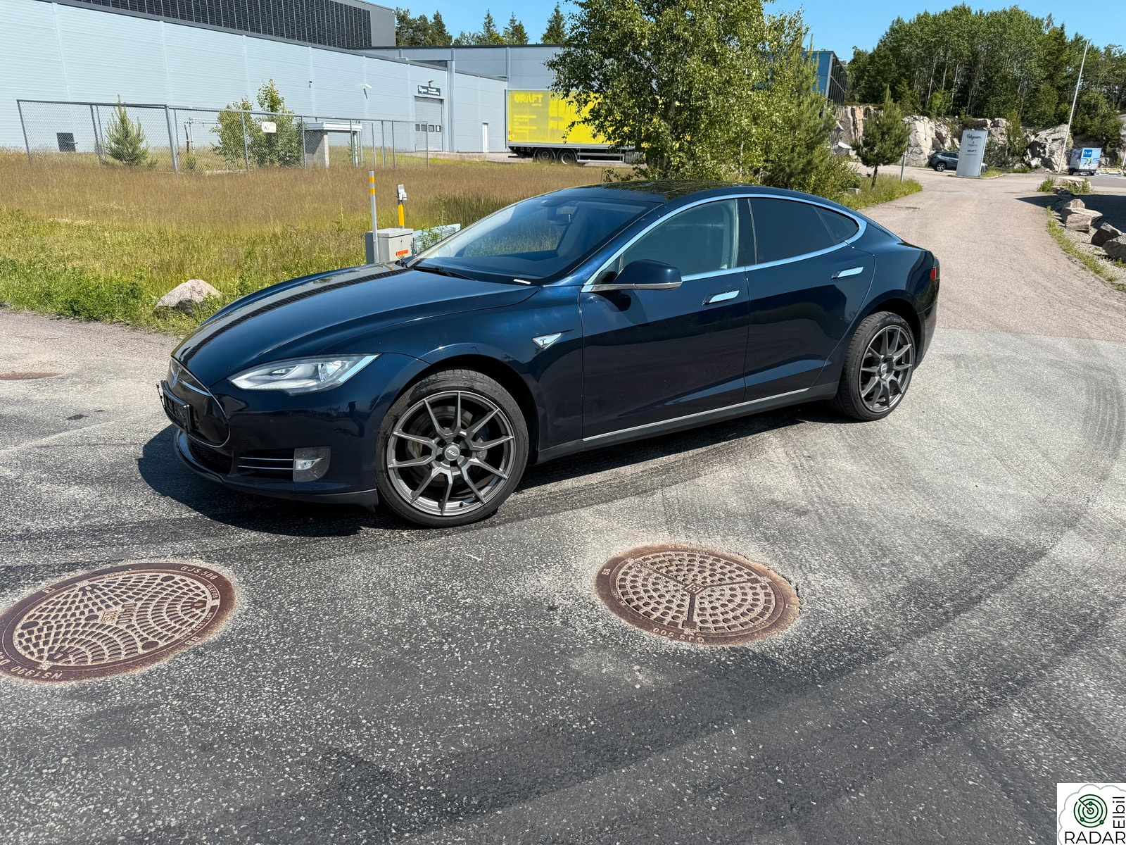 TESLA MOTORS MODEL S 85,EU-OK 4-27,CCS,GRATIS LADING