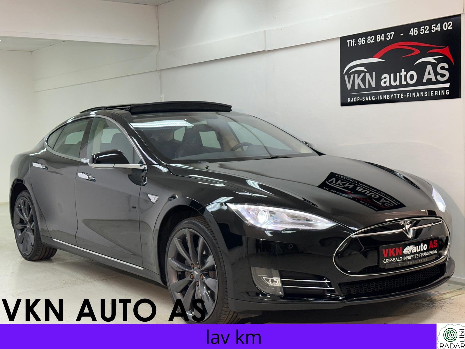TESLA MOTORS MODEL S P85+-Luftfj-Skinn-Gratis Lading-Nettopp Eu-Service- ++