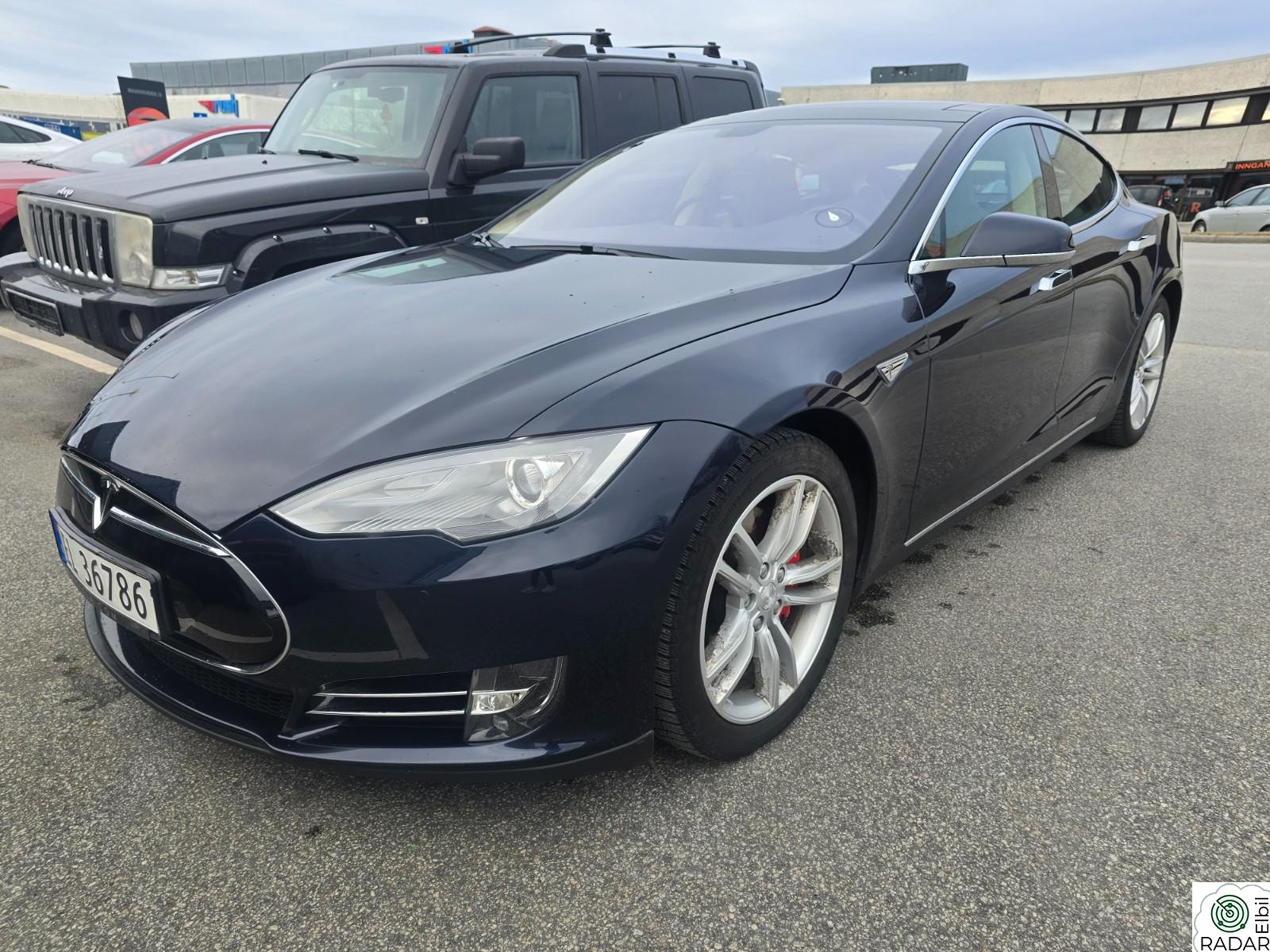 TESLA MOTORS MODEL S P85+/SKINN/PANORAMA/GRATIS LADING/7 SETER/EUOK 2028++