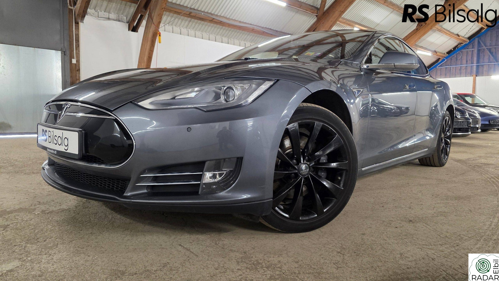 TESLA MOTORS MODEL S P85-7 seter- Performance-CCS- Outlet Bil+++