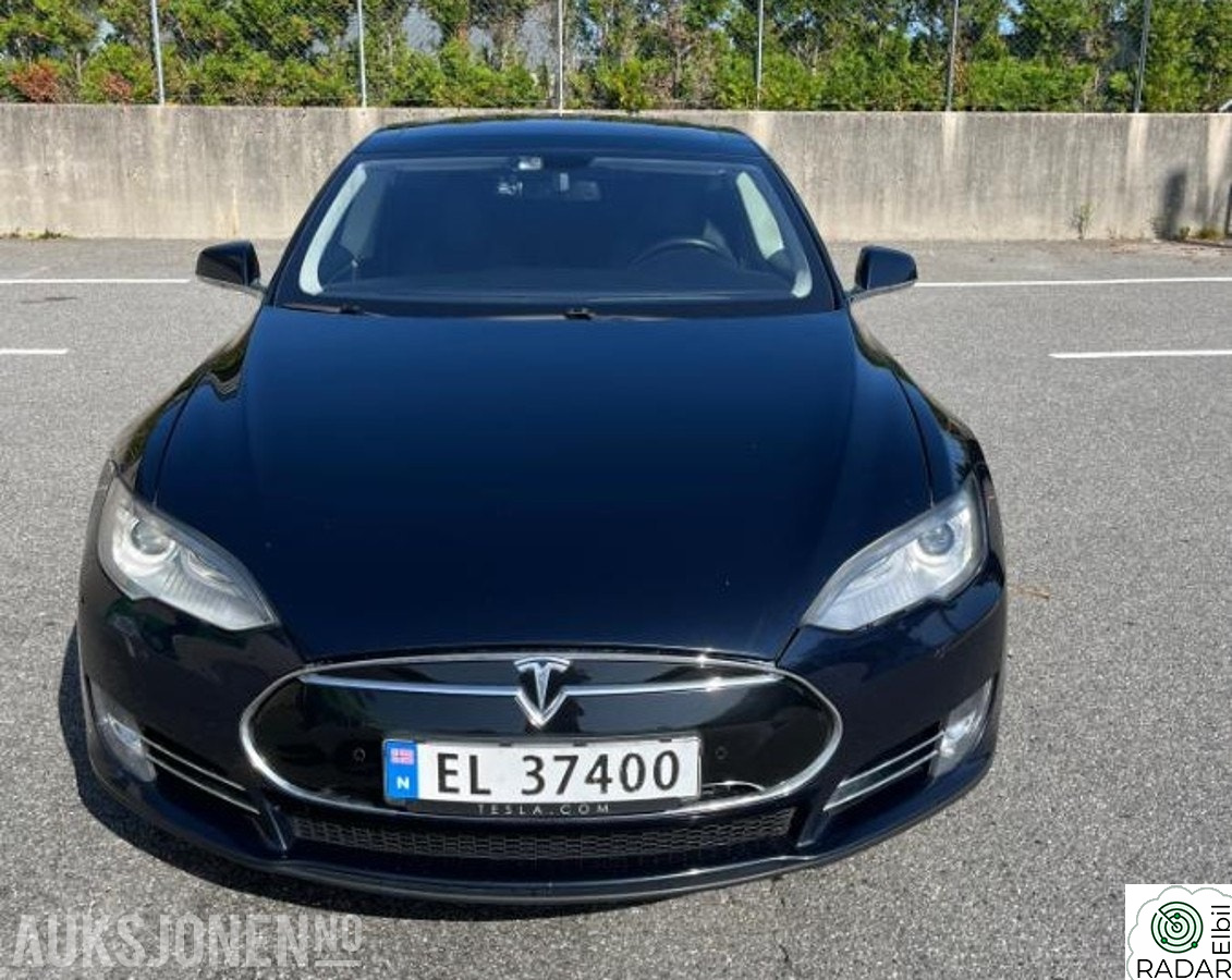 TESLA MOTORS MODEL S P85 (90) Gratis hurtiglading full servicehistorikk sol