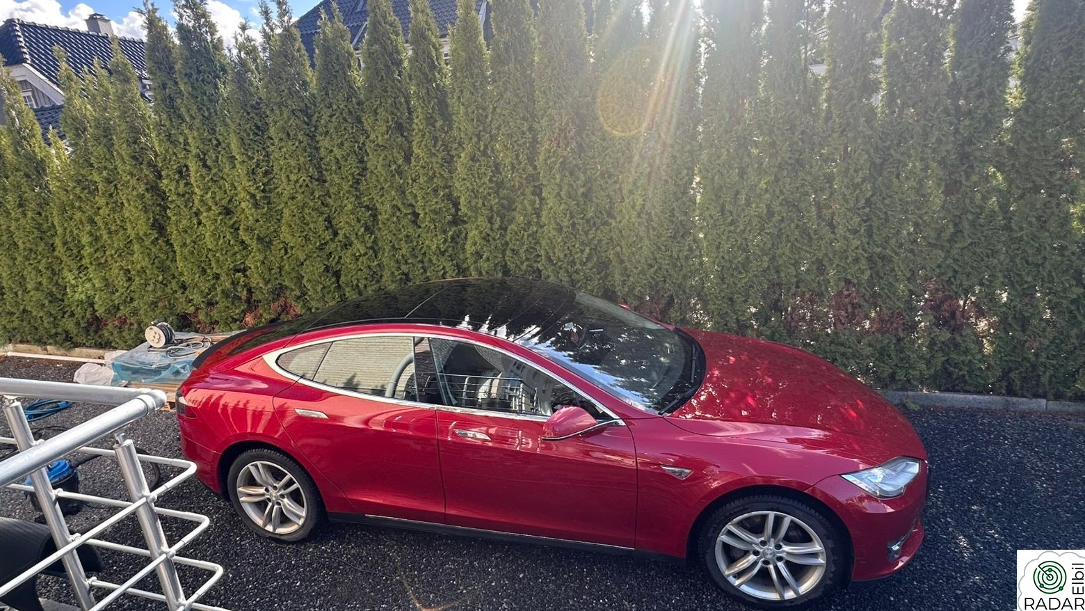 TESLA MOTORS MODEL S P85+ Performance