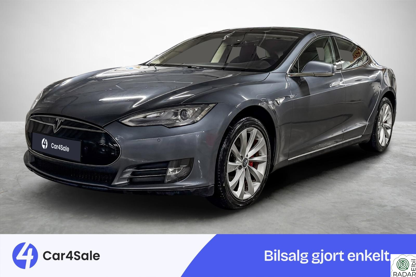 TESLA MOTORS MODEL S P85 Gratis Lading / Påkostet / Pano / P.Varmer ++