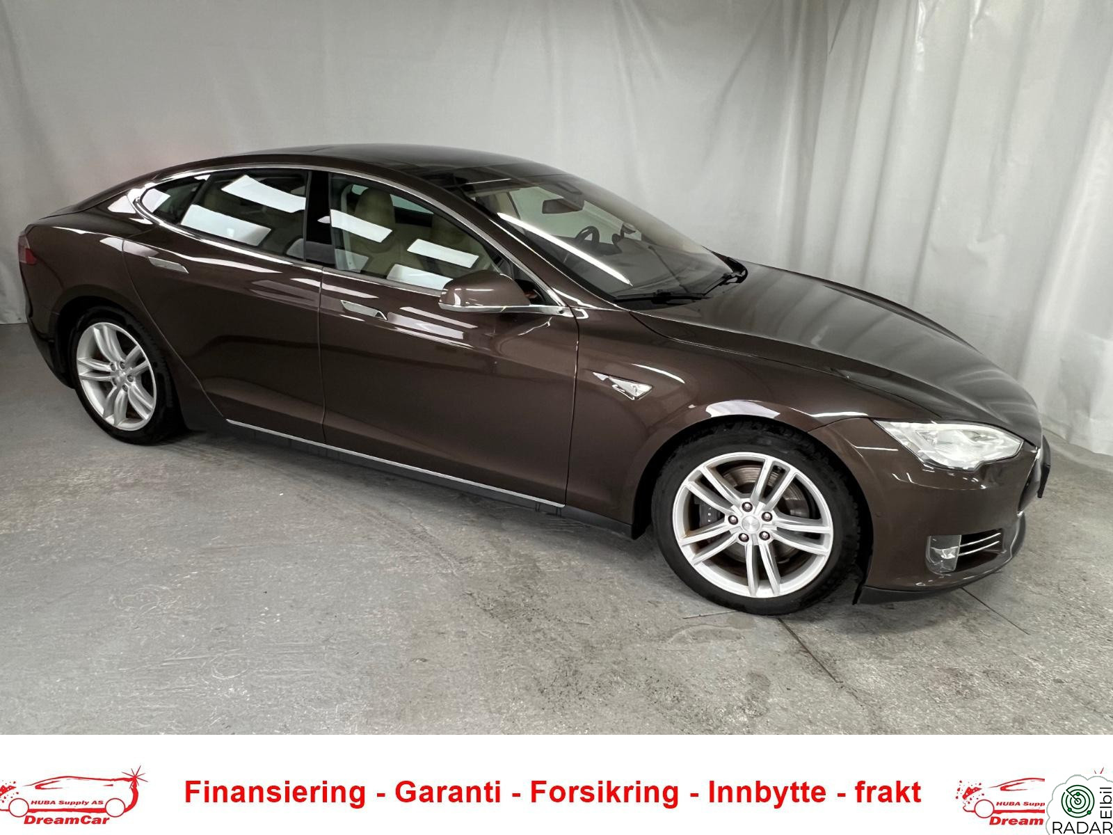 TESLA MOTORS MODEL S S85*GRATISLADING*NYTTBATTERI*PREMIUM*AUTOPILOT*GARANTI