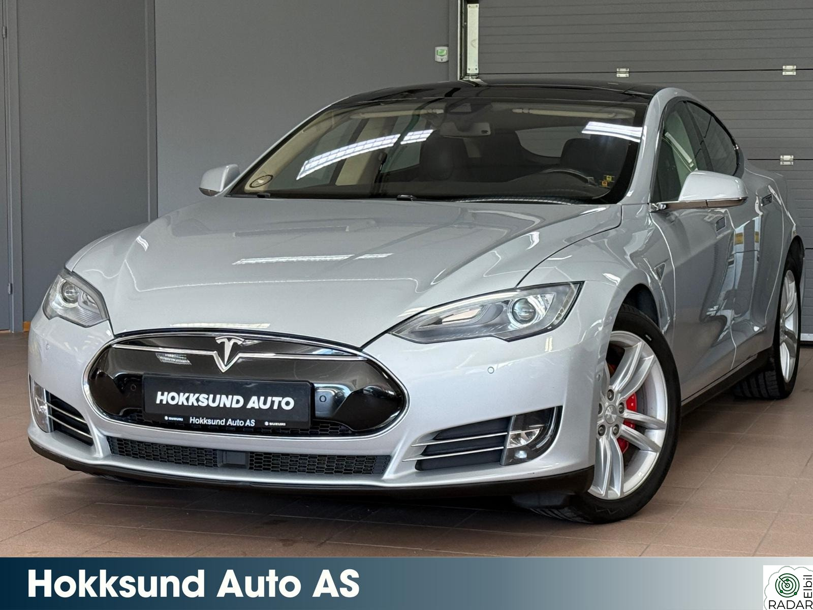 TESLA MOTORS MODEL S P85 Gratis Superlading/Soltak/Revidert batteri/Påkostet
