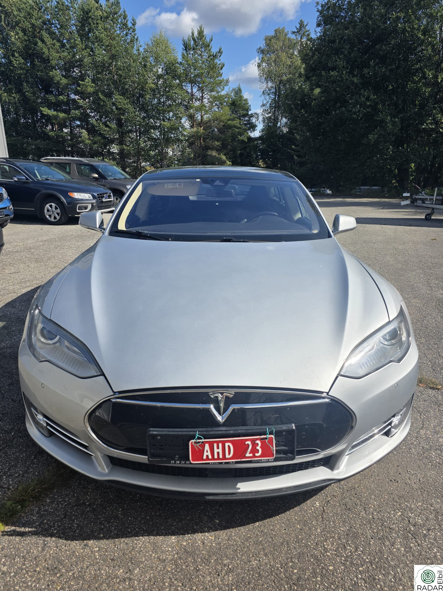 TESLA MOTORS MODEL S 85 GRATISLADING, NYTT BATTERI