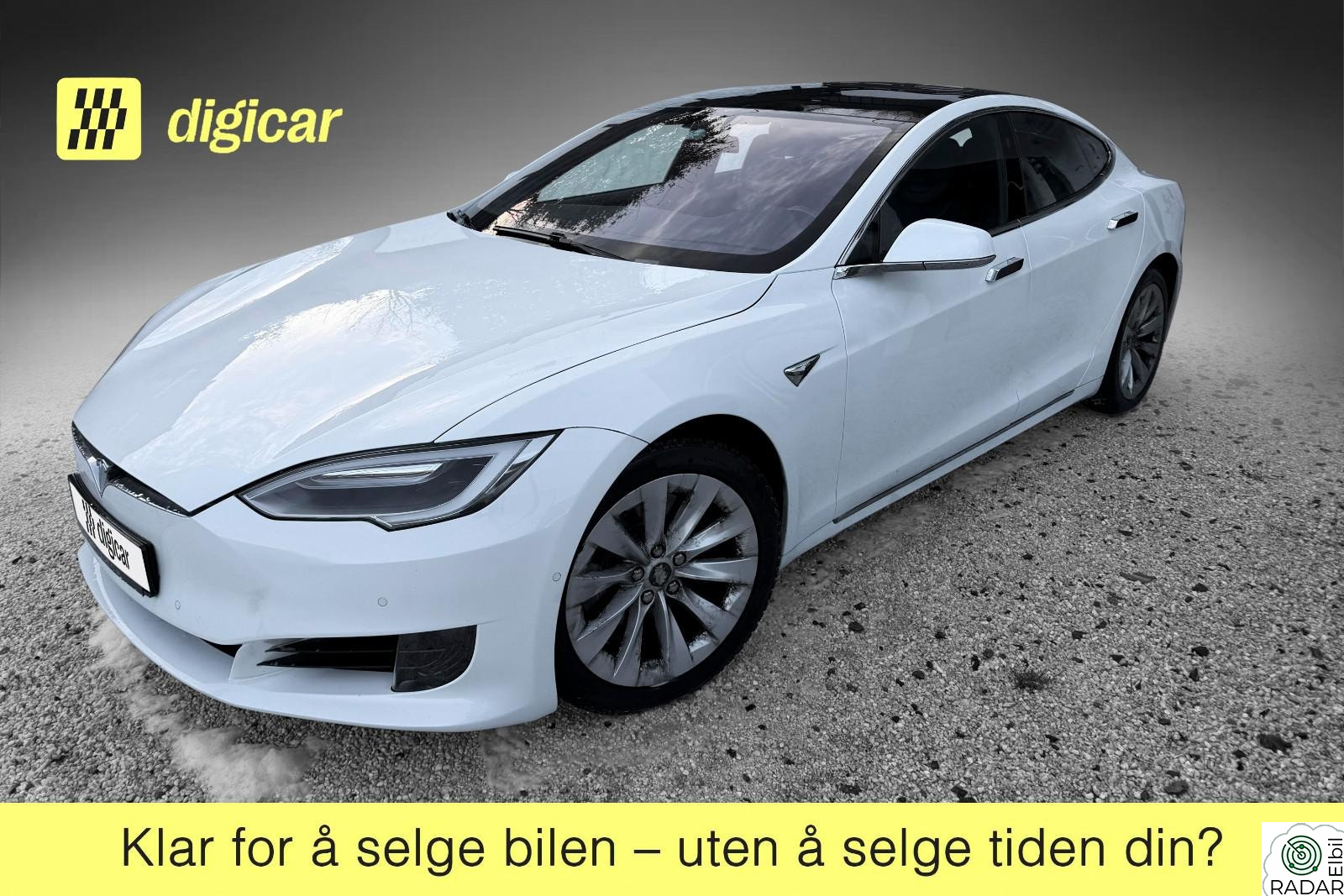 TESLA MOTORS Model S 75D / Advanced Autopilot / God Historikk