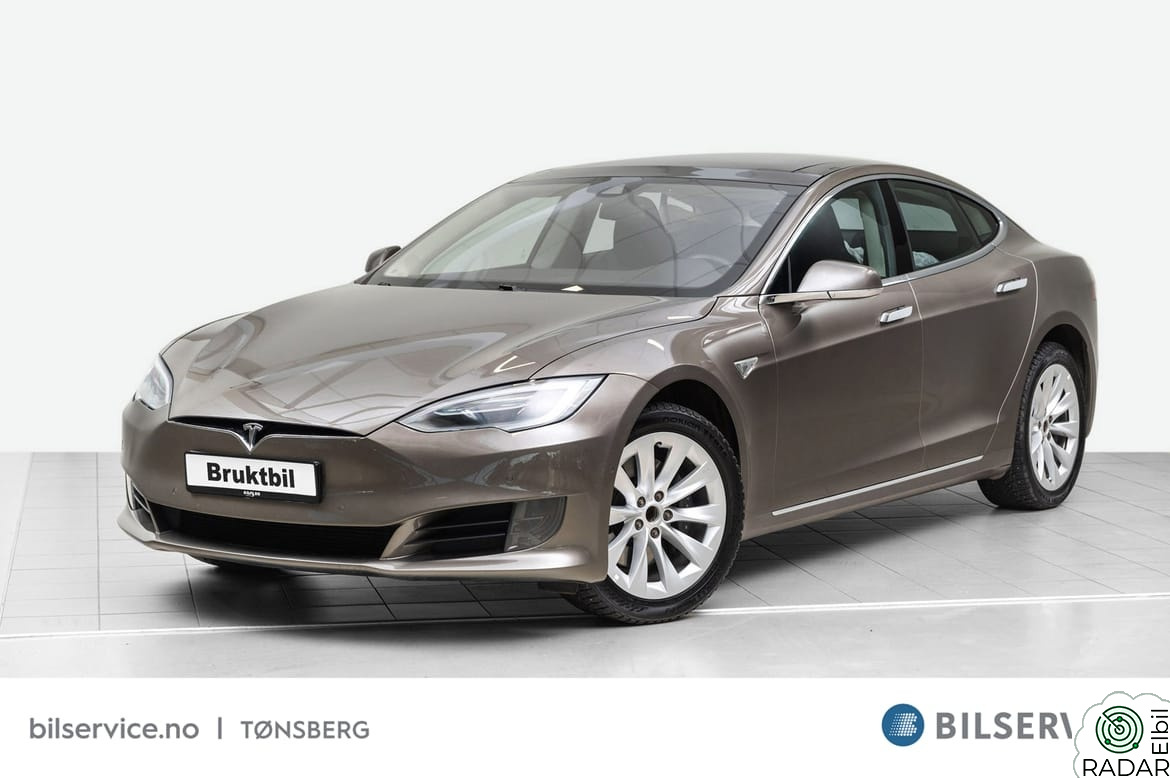 TESLA Model S 75 / Soltak / ACC / Autopilot / Luftfjæring / Garanti