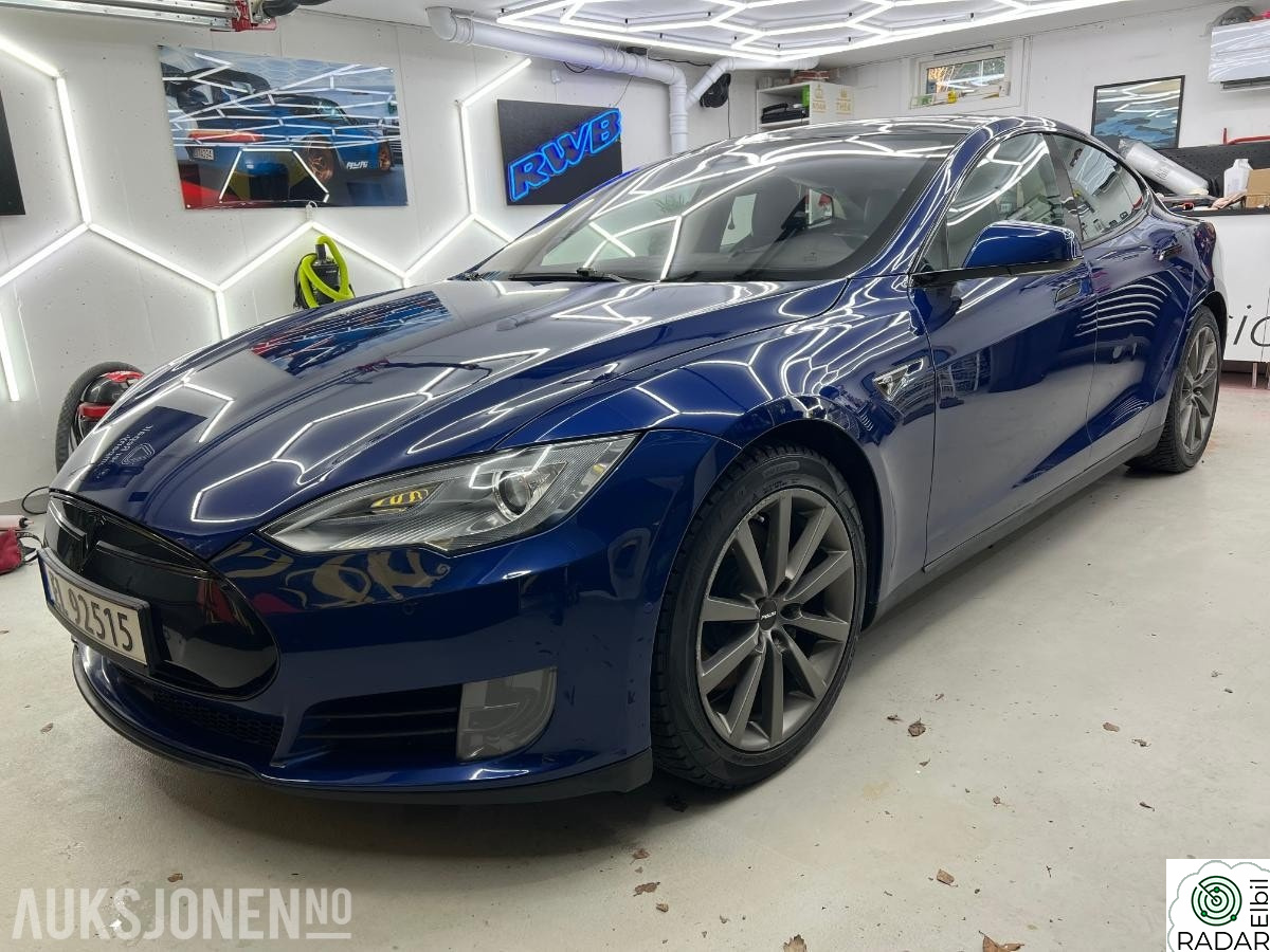 TESLA MOTORS Model S 90D 4WD Gratis lading Soltak Elektrisk sete med memory