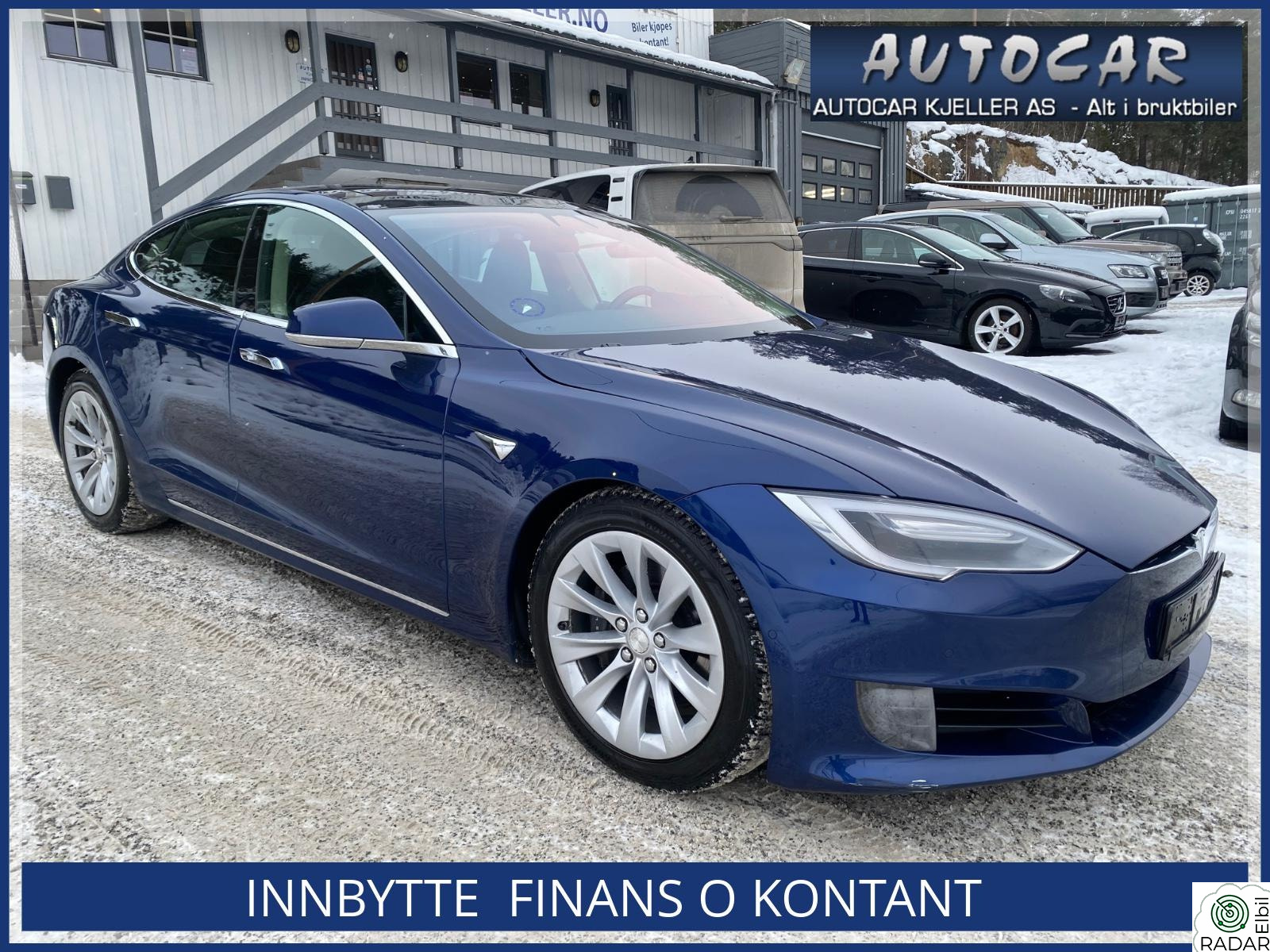TESLA MOTORS Model S 75D AWD/FREE SUPERCHARGING/1 EIER/STRØKEN BIL/GARANTI/