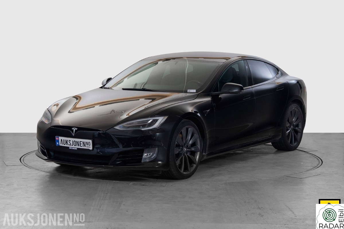 TESLA MOTORS Model S 75D PANORAMA LUFTFJÆRING PREMIUM LYD & INTERIØR