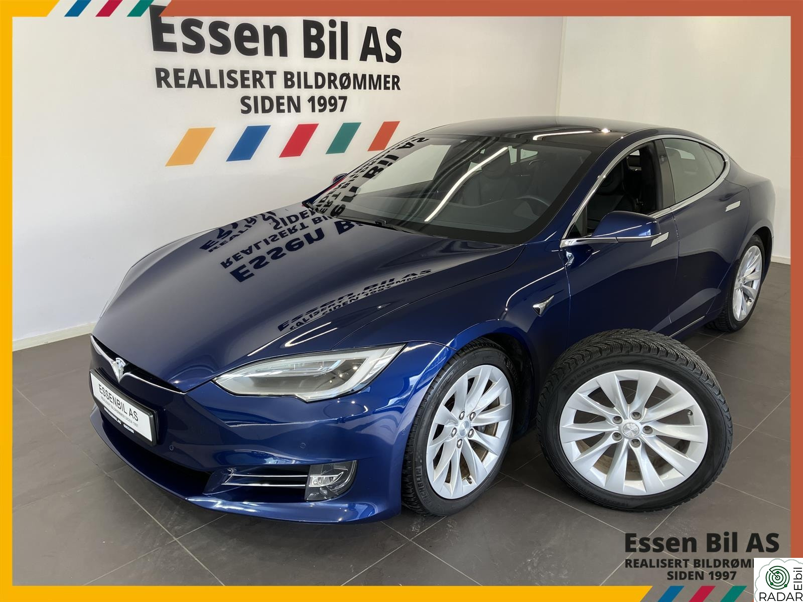 TESLA MOTORS Model S 100 D AWD SKINN/PANORAMA/VINTERPAKKE/LUFT