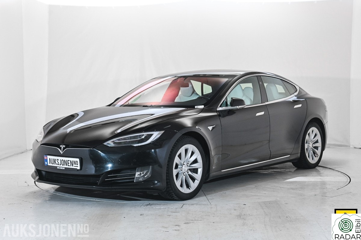TESLA Model S 75D PANORAMA LUFTFJÆRING PREMIUM LYD & INTERIØR CCS