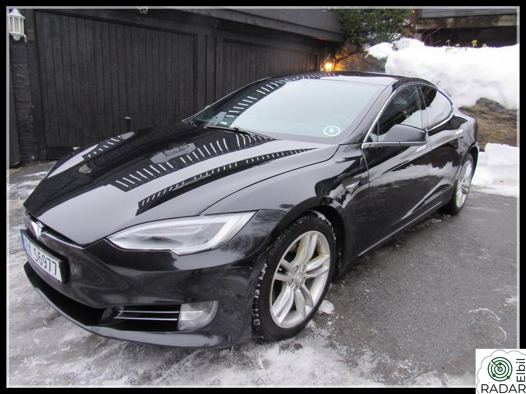 TESLA Model S S90 4WD ,1 EIER, PANORAMA LUFTFJÆRING PREMIUM LYD & INT