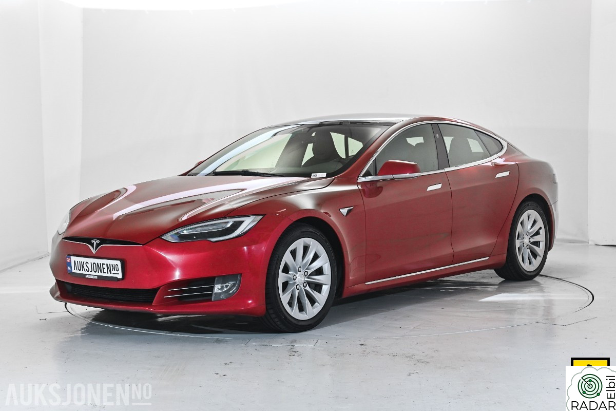 TESLA Model S 75D PANORAMA LUFTFJÆRING PREMIUM INTERIØR AUTOPILOT