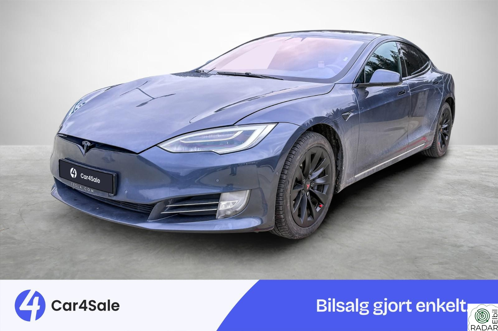 TESLA Model S 75D / Skinn / EU27 / Autopilot / Luft / 1-eier / Pano++