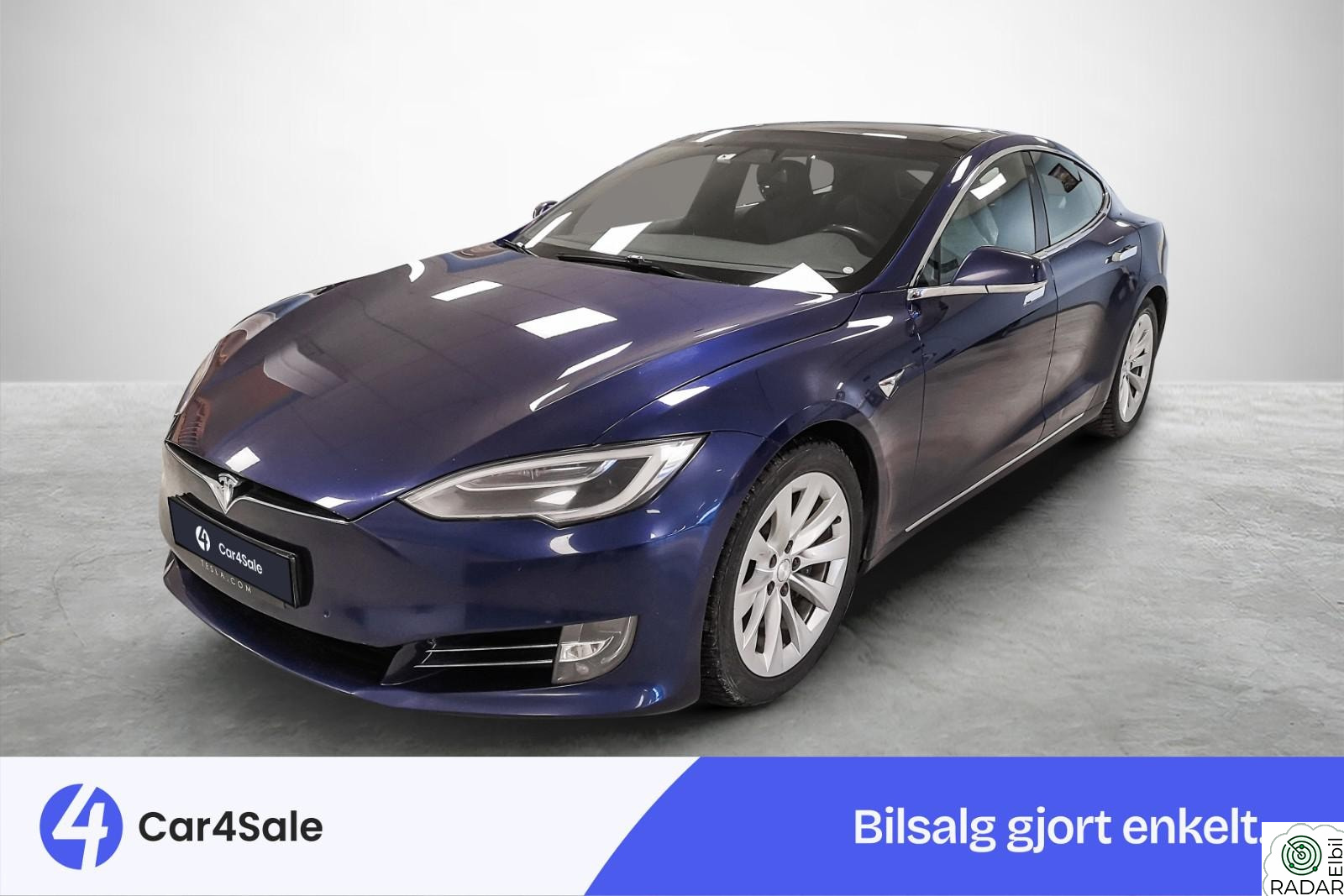 TESLA Model S 75D 490km / Oppgradert AP Premium / Skinn / 1 Eier ++