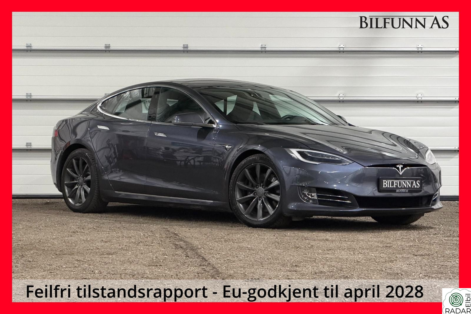 TESLA Model S LR Raven, 610 km, 1 år Garanti, MCU2, Luft, Autopilot