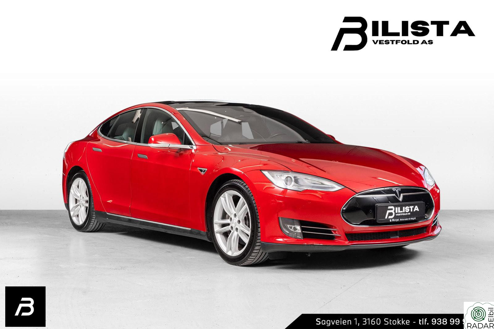 TESLA MOTORS Model S 85D Gratis Lading Premium Skinn 4x4 7s CCS 528km WLTP