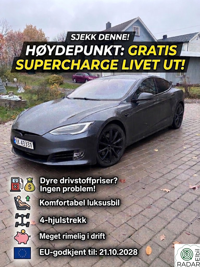 TESLA MOTORS Model S 90D 4WD Gratis Supercharging (SC01)