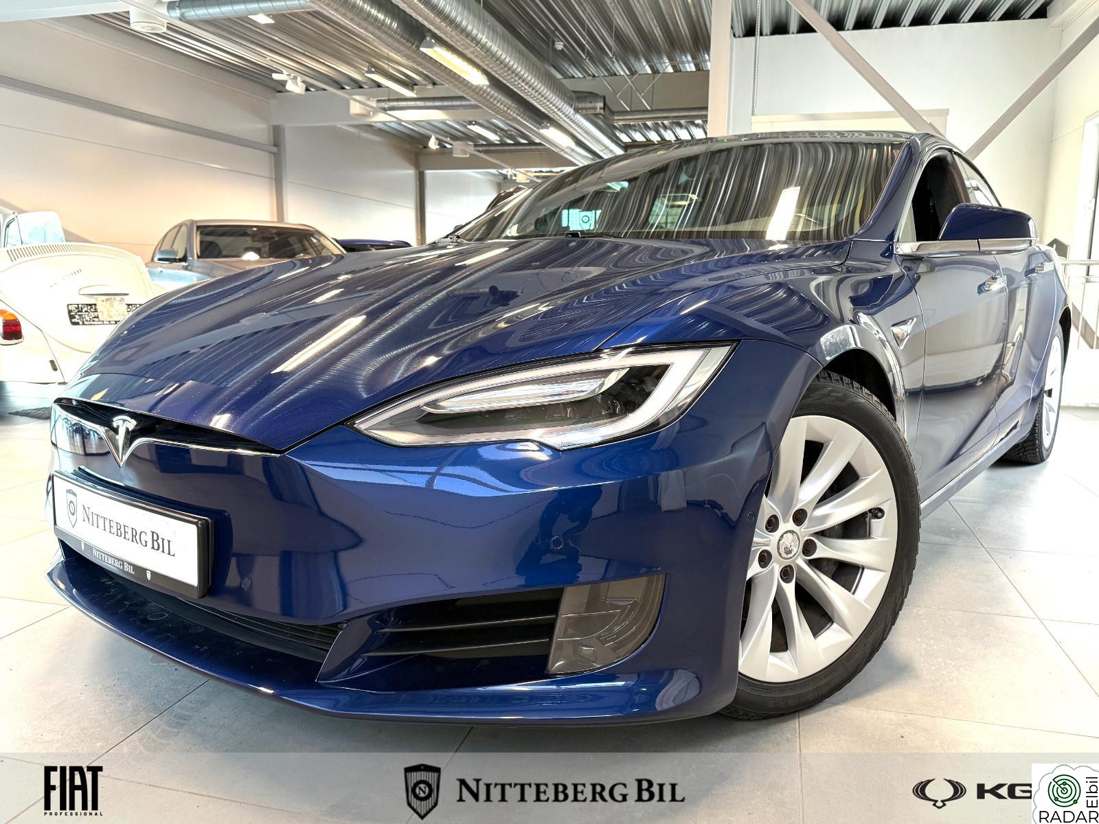 TESLA MOTORS Model S 75D AWD 525 HK Autopilot/Panorama/Skinn/LAV-KM