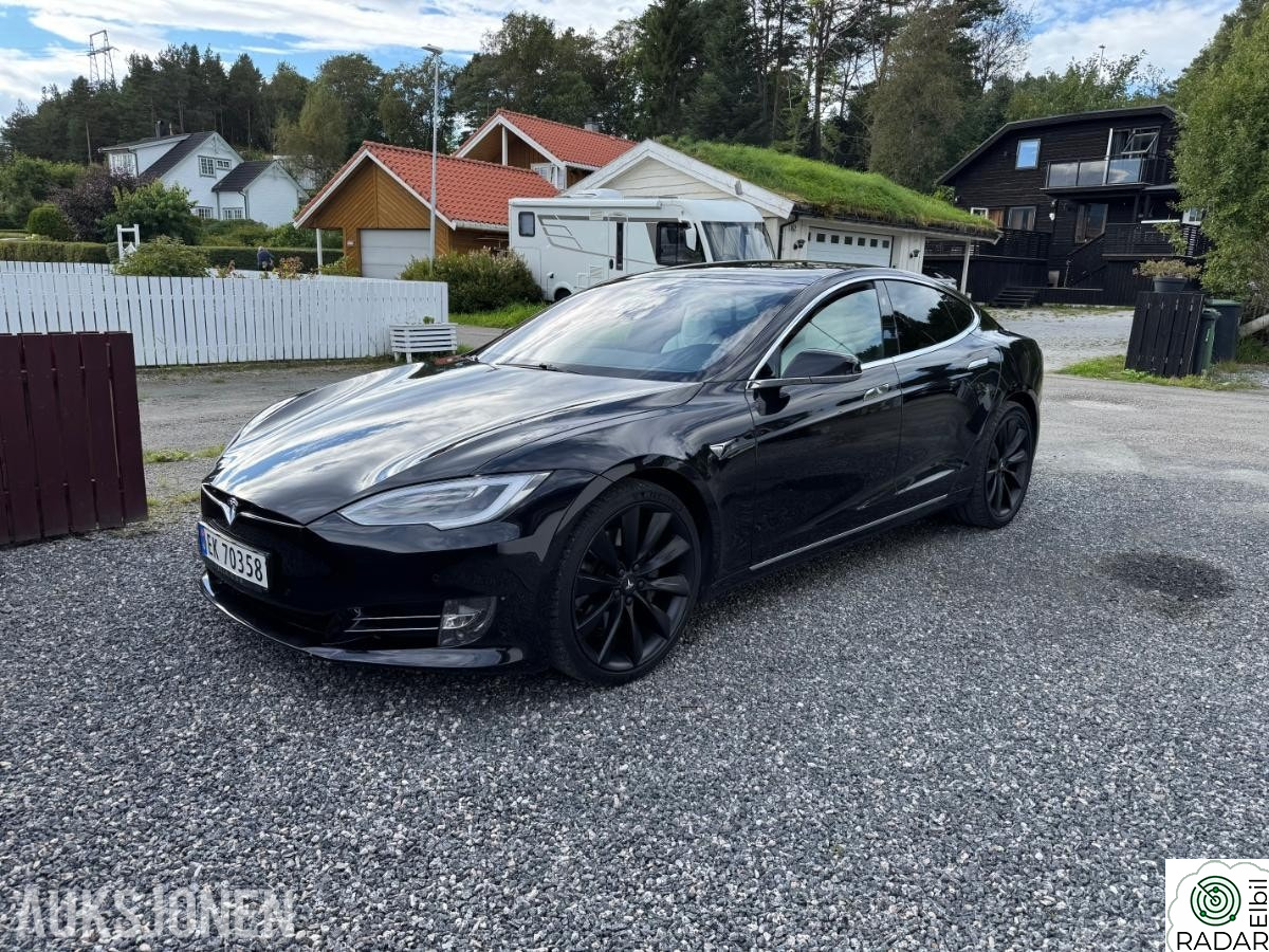 TESLA Model S 75D AWD AUTOPILOT PREMIUM LYD Luftfjæring S+V DEKK EU O