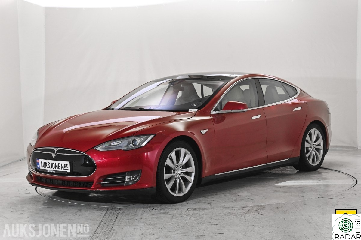 TESLA MOTORS Model S 85D LUFTFJÆRING PREMIUM LYD & INT. VINTERPAKKE