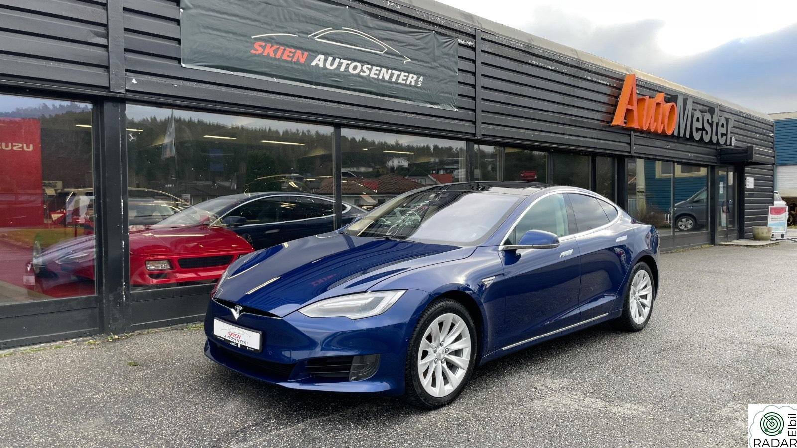 TESLA MOTORS Model S P75D AWD.Luft,Delskinn,Panorama,Gratis Lading/Spotify!!