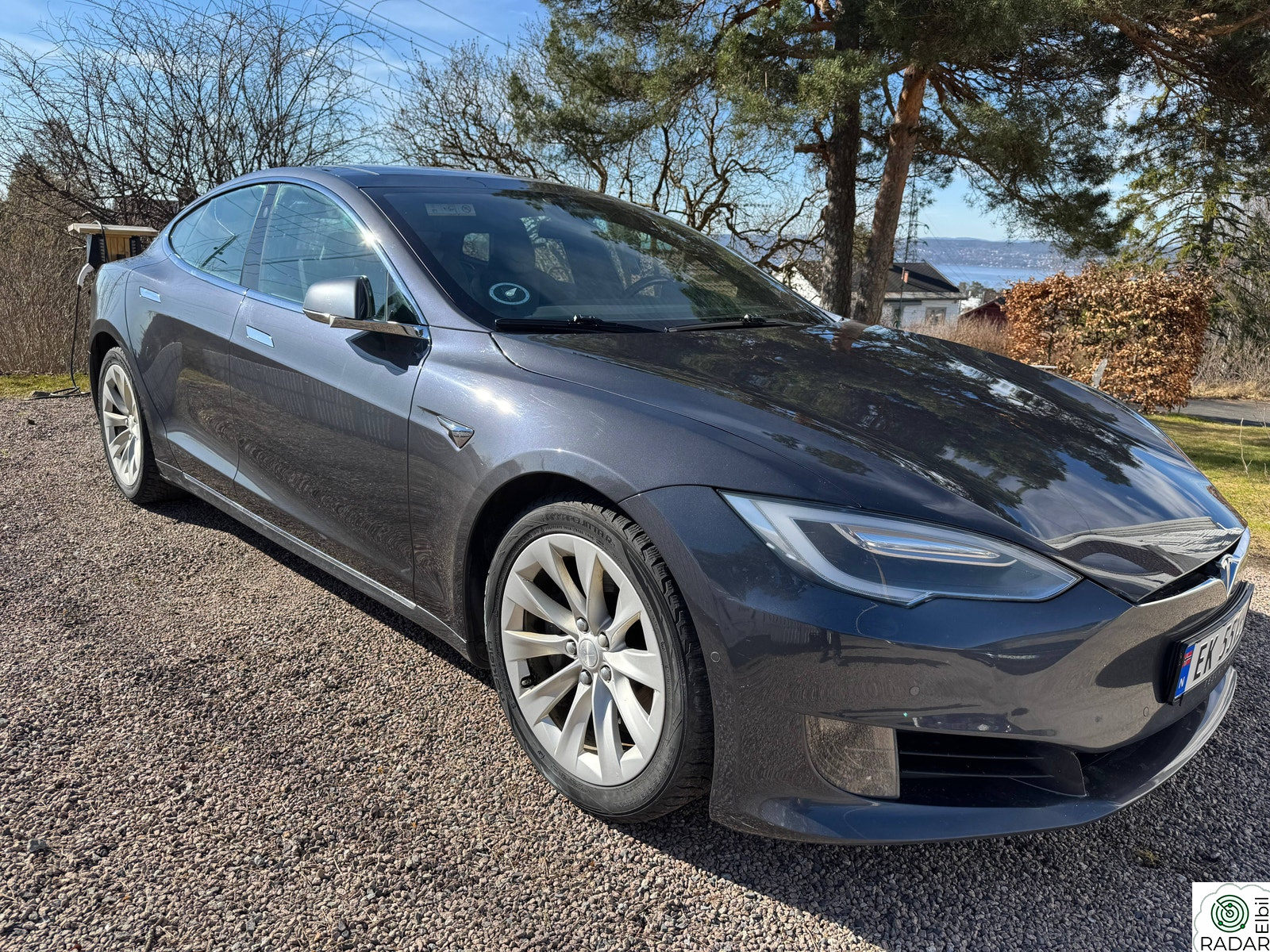TESLA MOTORS Model S TESLA MS 75D Premium Lyd - Vinterpakke - NAF test