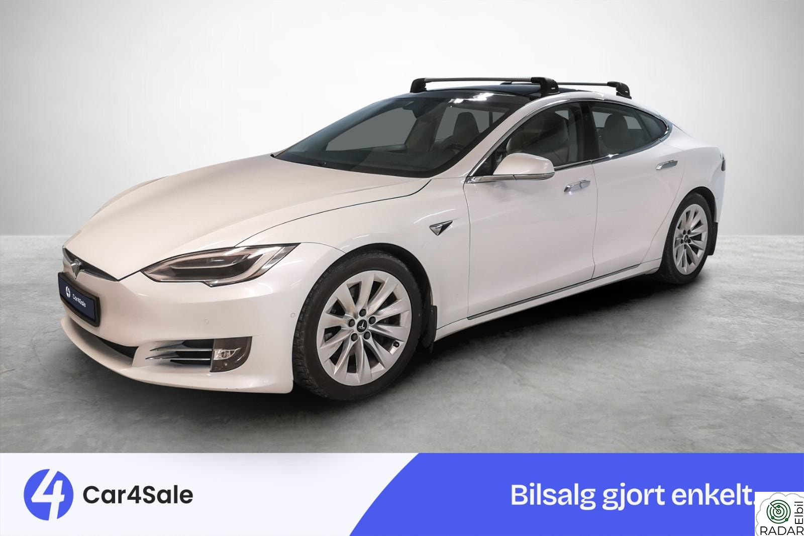 TESLA Model S 90D Nytt batteri/ 1-Eier/ OAP/ Ultra Hi-Fi/ Carbon/ S+V