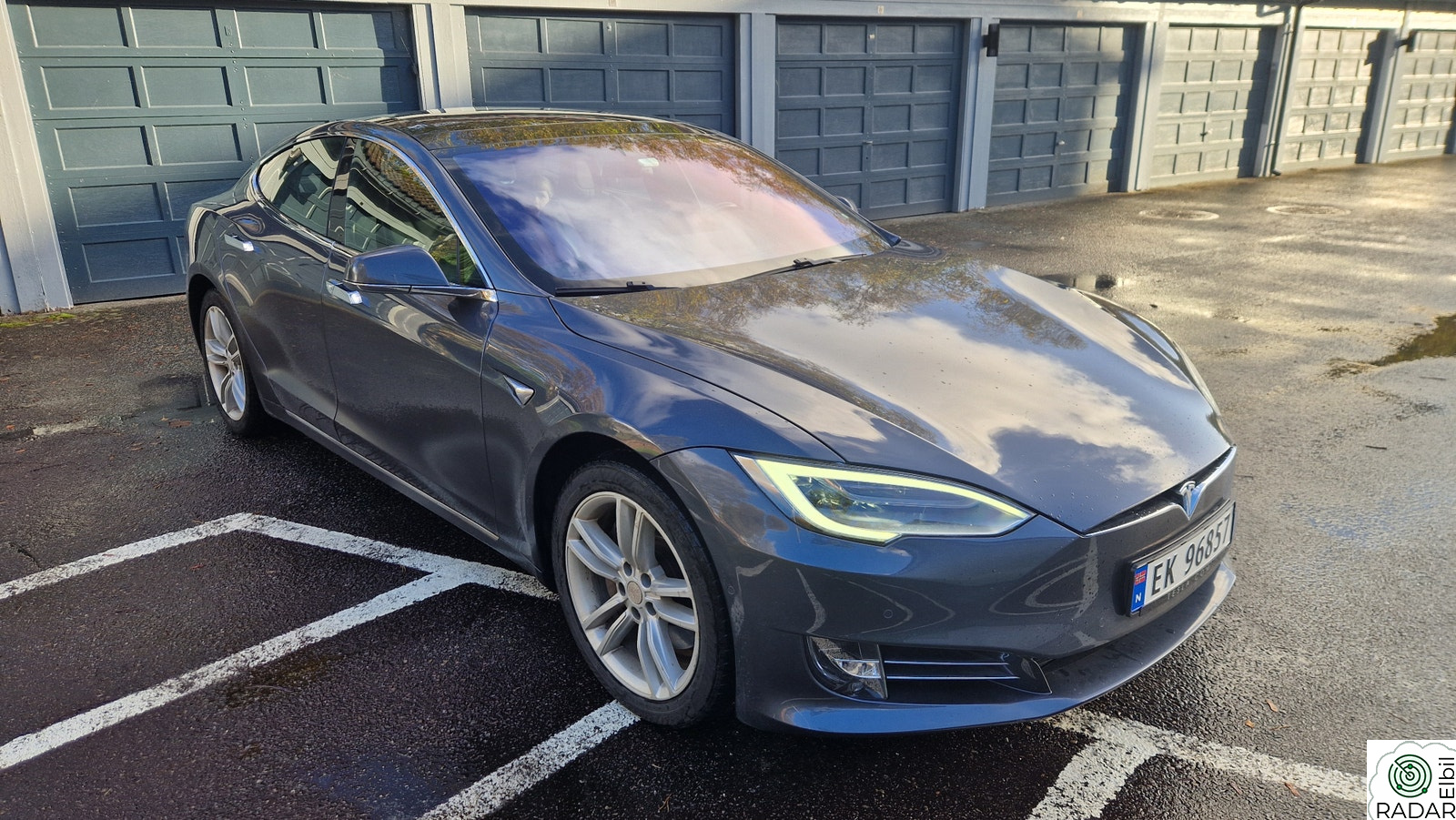 TESLA Model S 75D AWD 2018; 92500 km-MCU2-Ny EU-Panoramatak