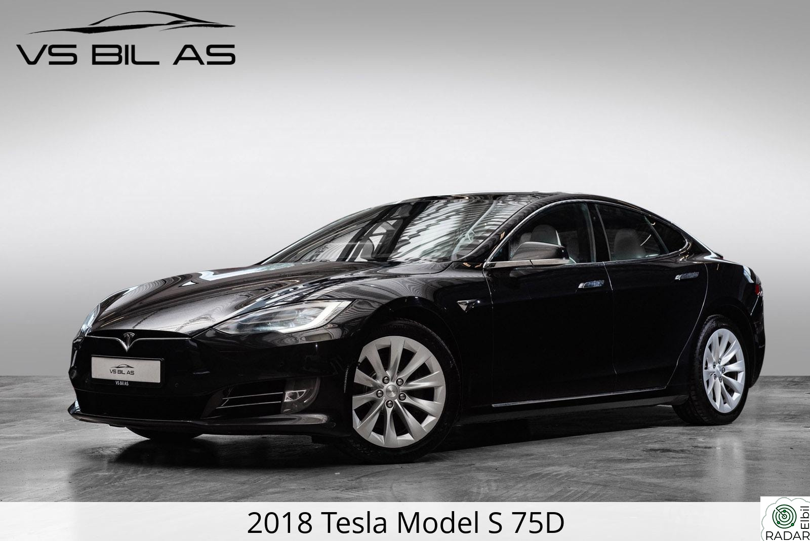 TESLA Model S 75D/MCU2/Hi-fi/Premium/Skinn/Vinterpakke/Pano/Luft/S+V