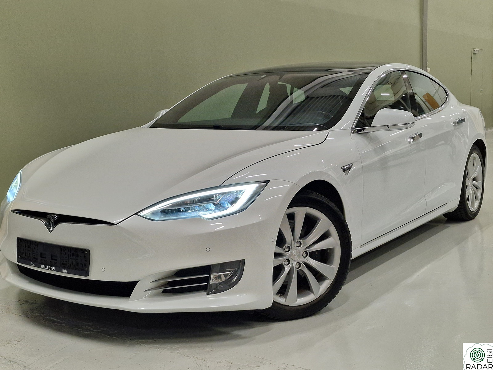 TESLA Model S 75D Norsk/524hk/AWD/Autopilot/Luftfjæring/DAB/CCS/Pano