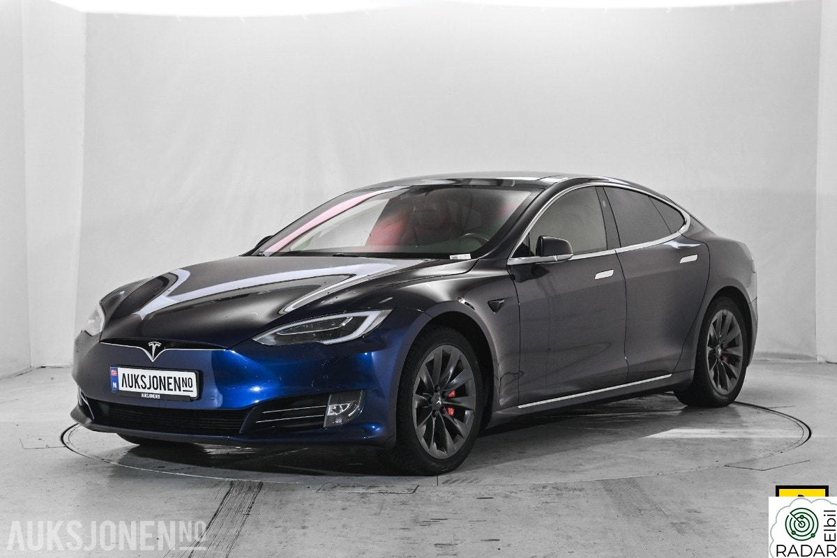 TESLA Model S 75D AWD PANORAMA LUFTFJÆRING PREMIUM LYD & INTERIØR