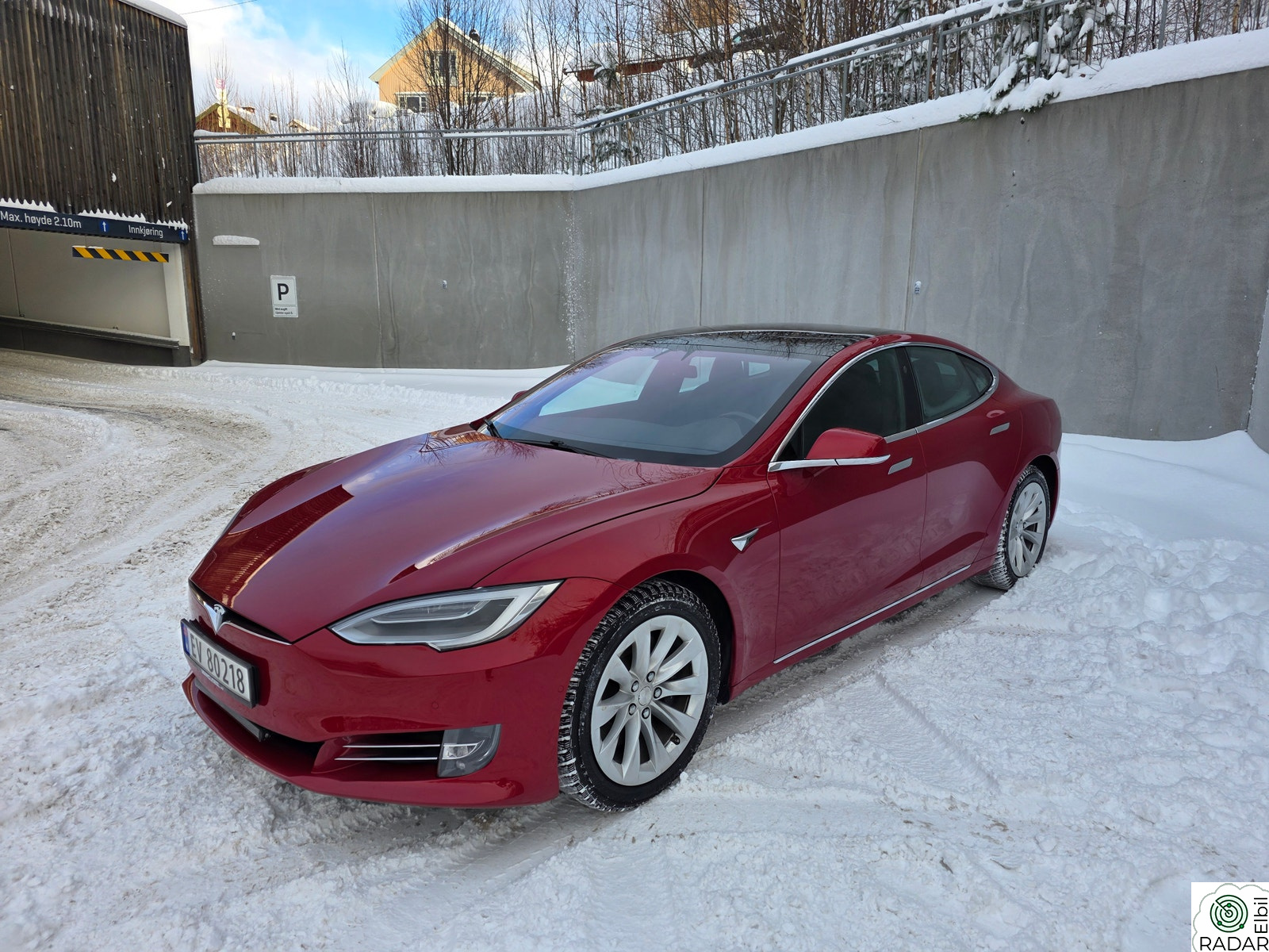 TESLA Model S 100D 4WD, Topputstyrt! Skinn! Vinterpakke! Ultra Hifi!