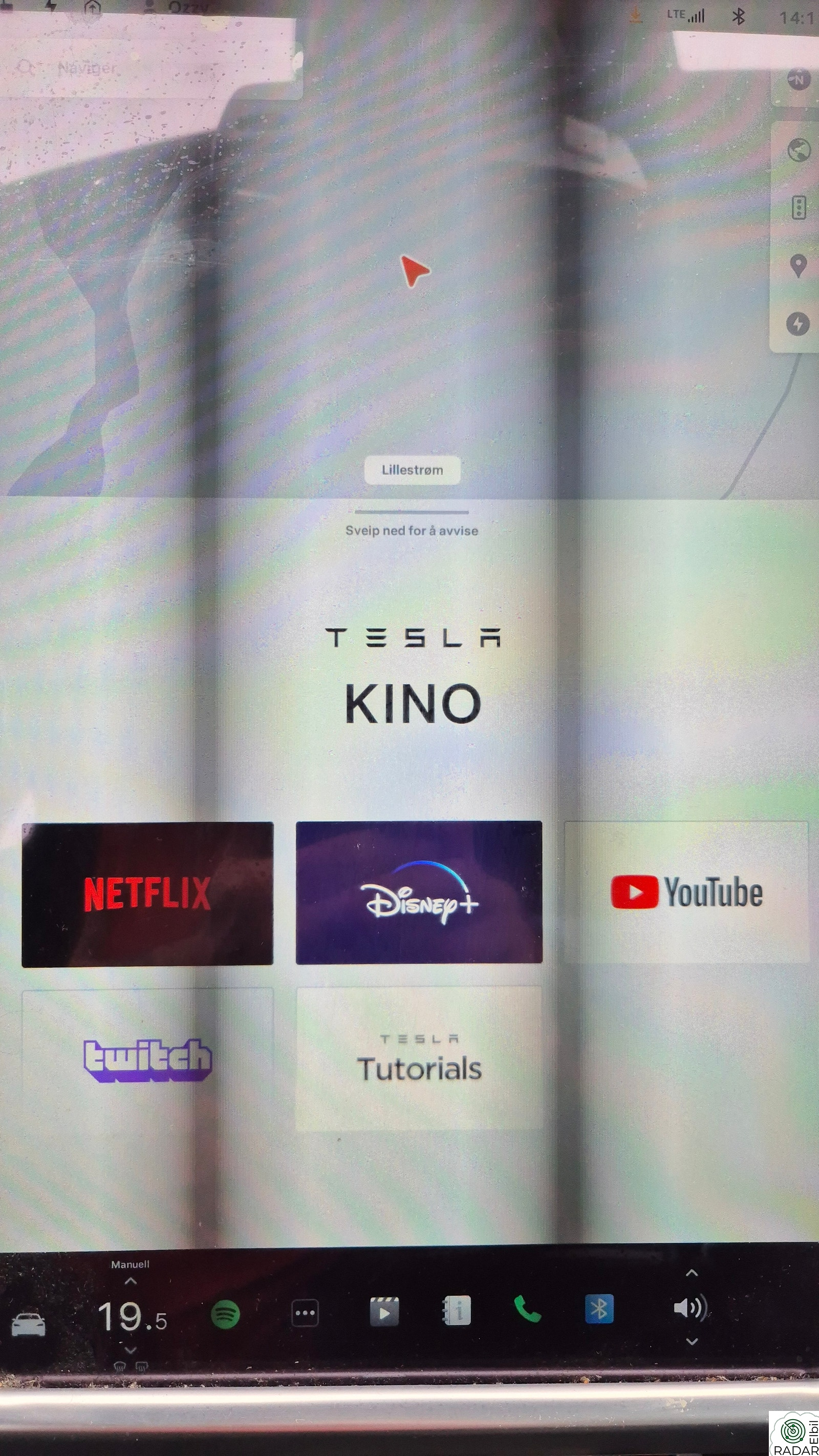 TESLA MOTORS Model S 85D GRATIS LADING, OPPGRADERT MCU2 SKJERM, NEXTGEN SETE