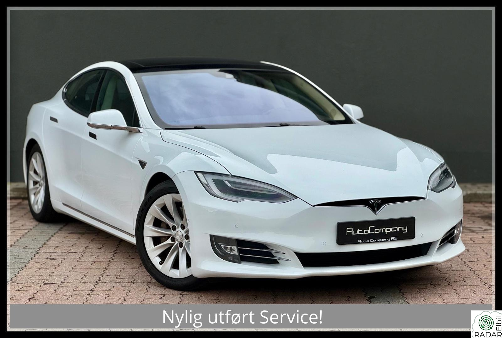 TESLA MOTORS Model S 75D* GRATIS LADING /NY EU/CCS-Lad/Autopilot/Vinterpakke