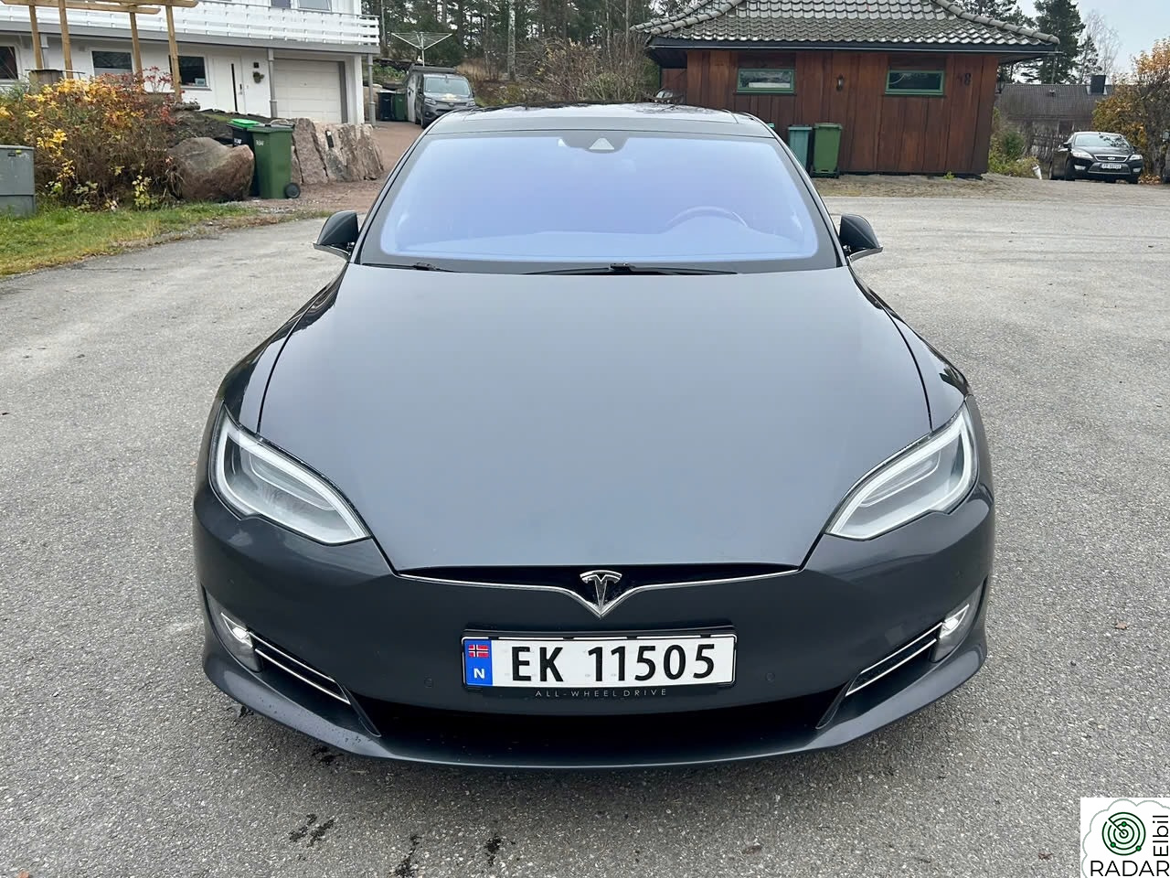 TESLA MOTORS Model S Model S 75D, SC01 GRATIS LADING, CCS, standard fjæring