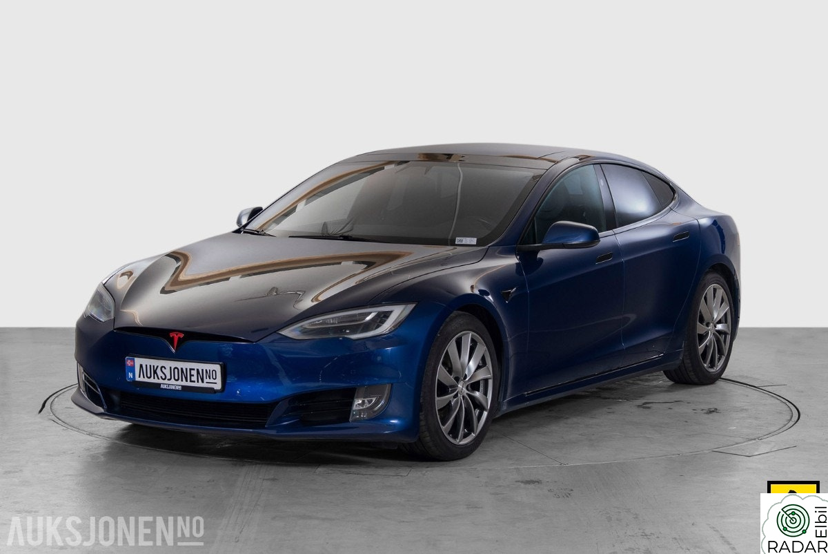 TESLA MOTORS Model S 75D PANORAMA VINTERPAKKE PREMIUM INTERIØR EU-OK 04.27