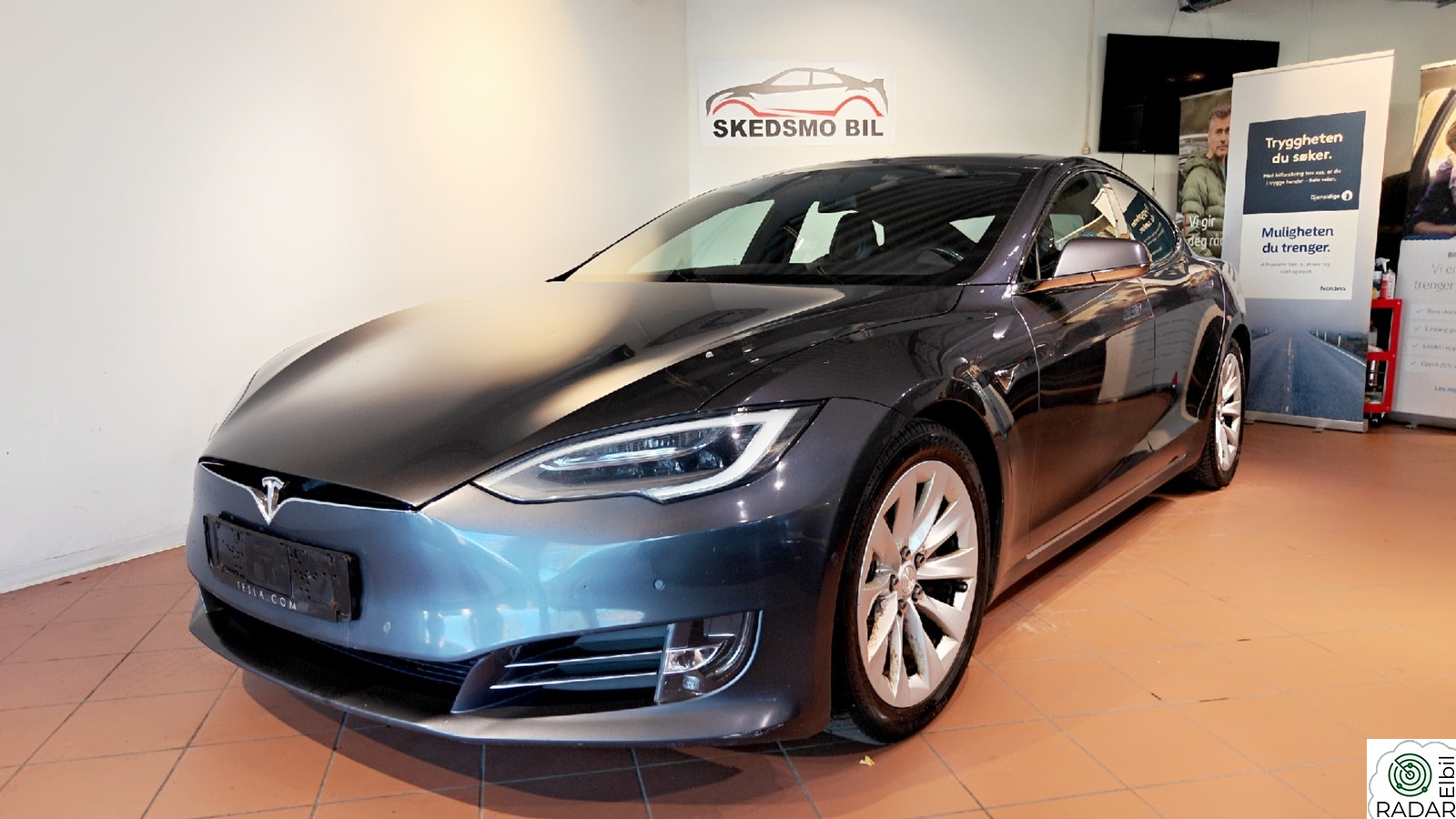TESLA MOTORS Model S 75D-4WD-SKINN-PANO-NY EU-VARME PAKKE