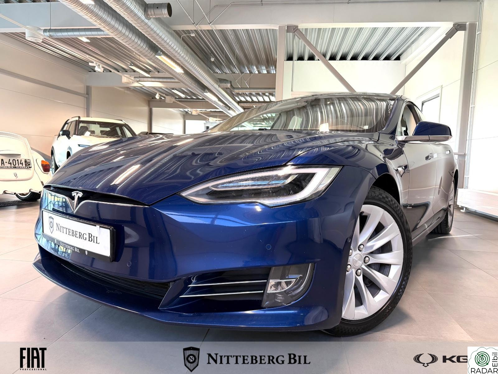 TESLA Model S S100D 525 hk Skinn- Luft- Ryggekamera- Panorama