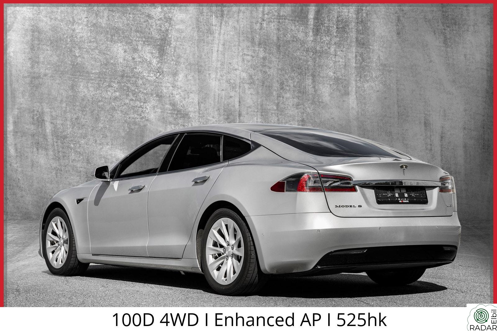 TESLA Model S 100D I AWD I Enhanced AP I 525 hk I Servicehefte