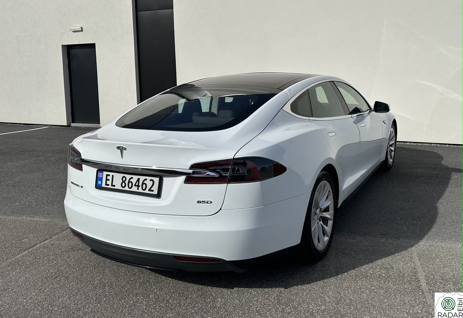 TESLA MOTORS Model S 85D !!! GI BUD (ikke skambud)