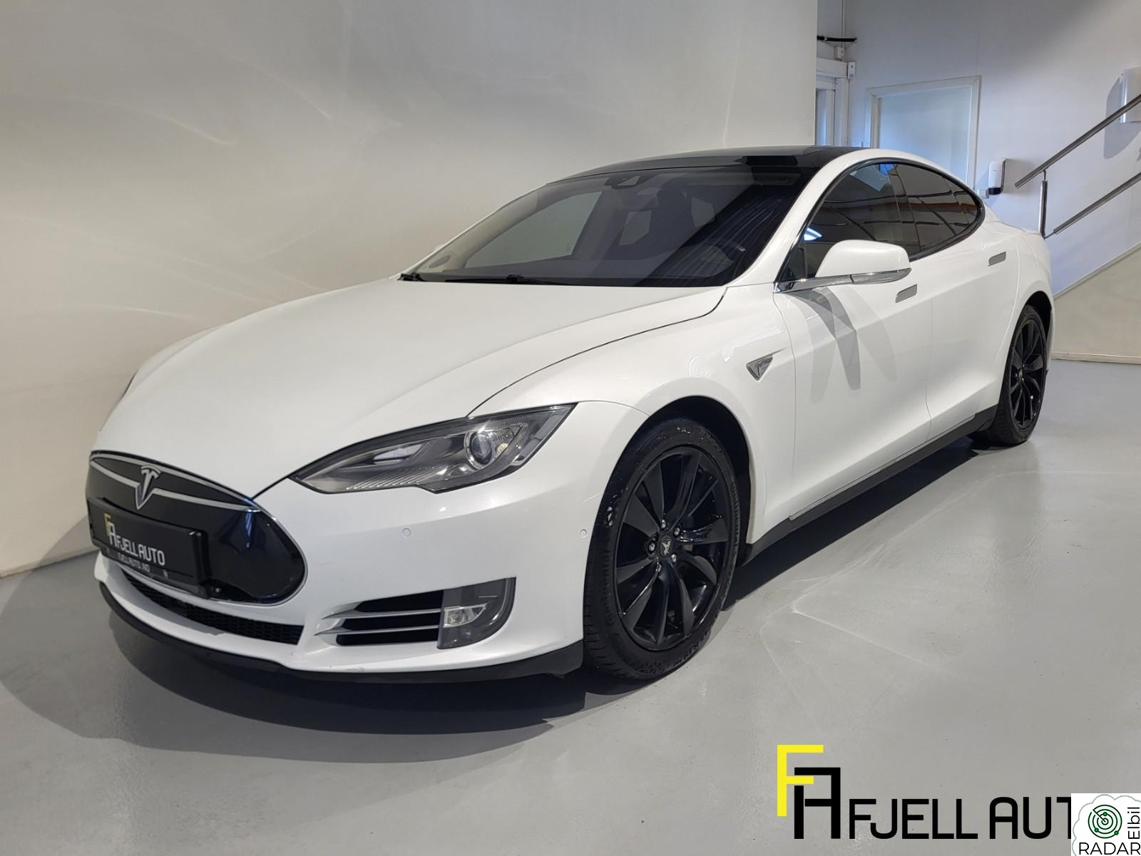 TESLA MOTORS Model S Gratis lading/AWD/Skinn/Navi/Kamera/Panorama++