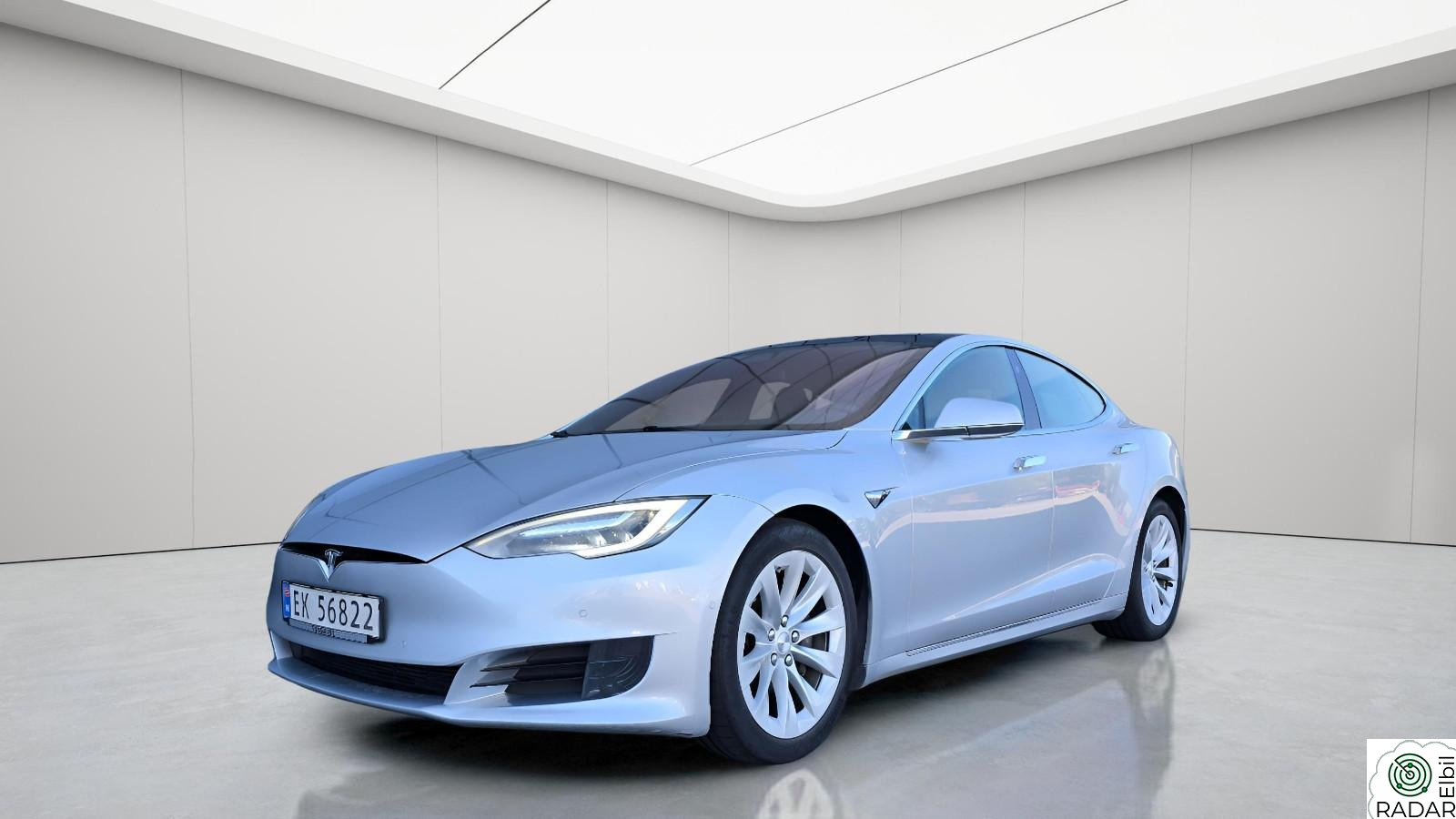 TESLA MOTORS Model S 75D/VINTERPAKKE/PANORAMA/NAVI/HW 2.5/CRUISE++