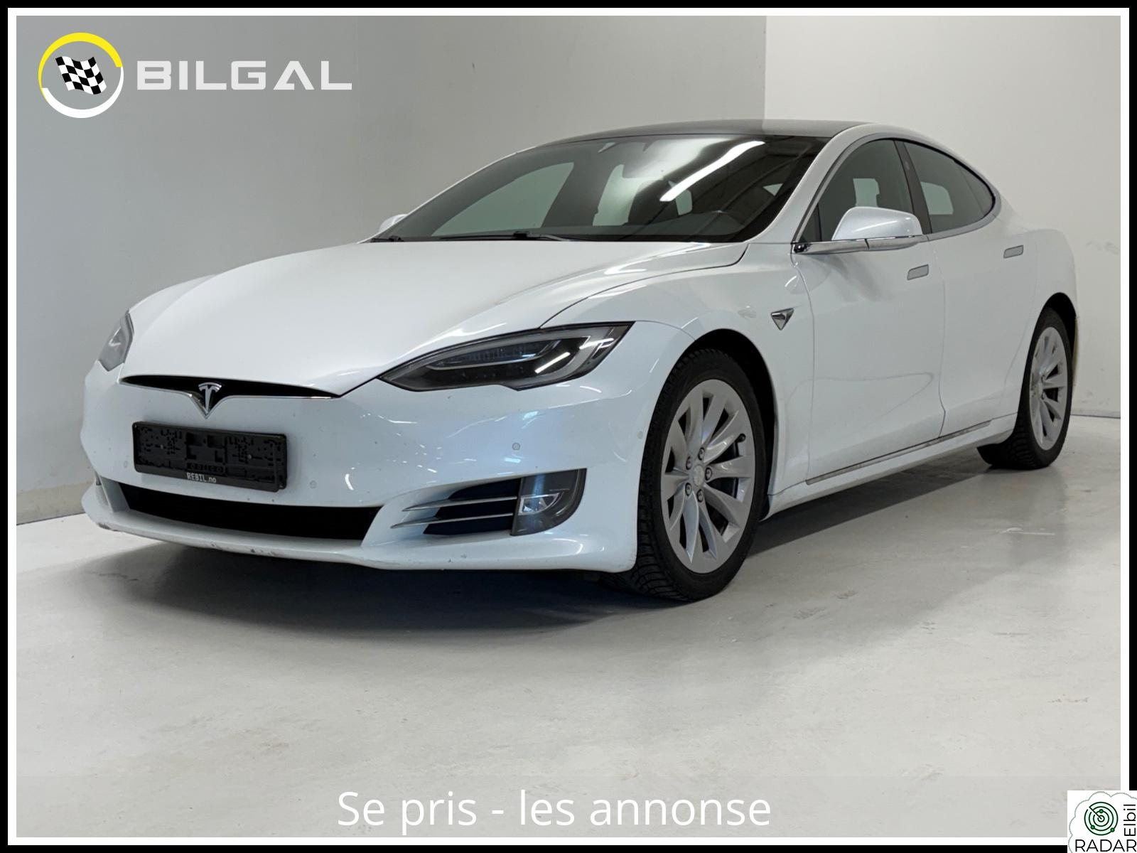 TESLA Model S 75D 525HK 4X4 PREMIUM HIFI VINTERPAKKE LES-ANNONSE