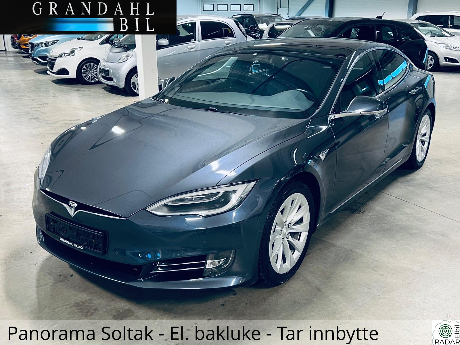 TESLA Model S 75 D - Luftfjæring - Vinterpakke - Panorama Tak ++++