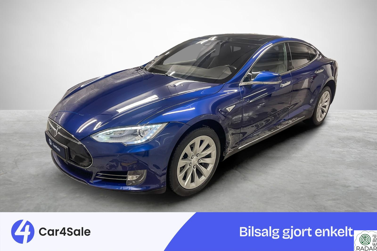 TESLA MOTORS Model S 85D / Skinn / HIFI / Luft / Vinter / AP / Gratis Lading