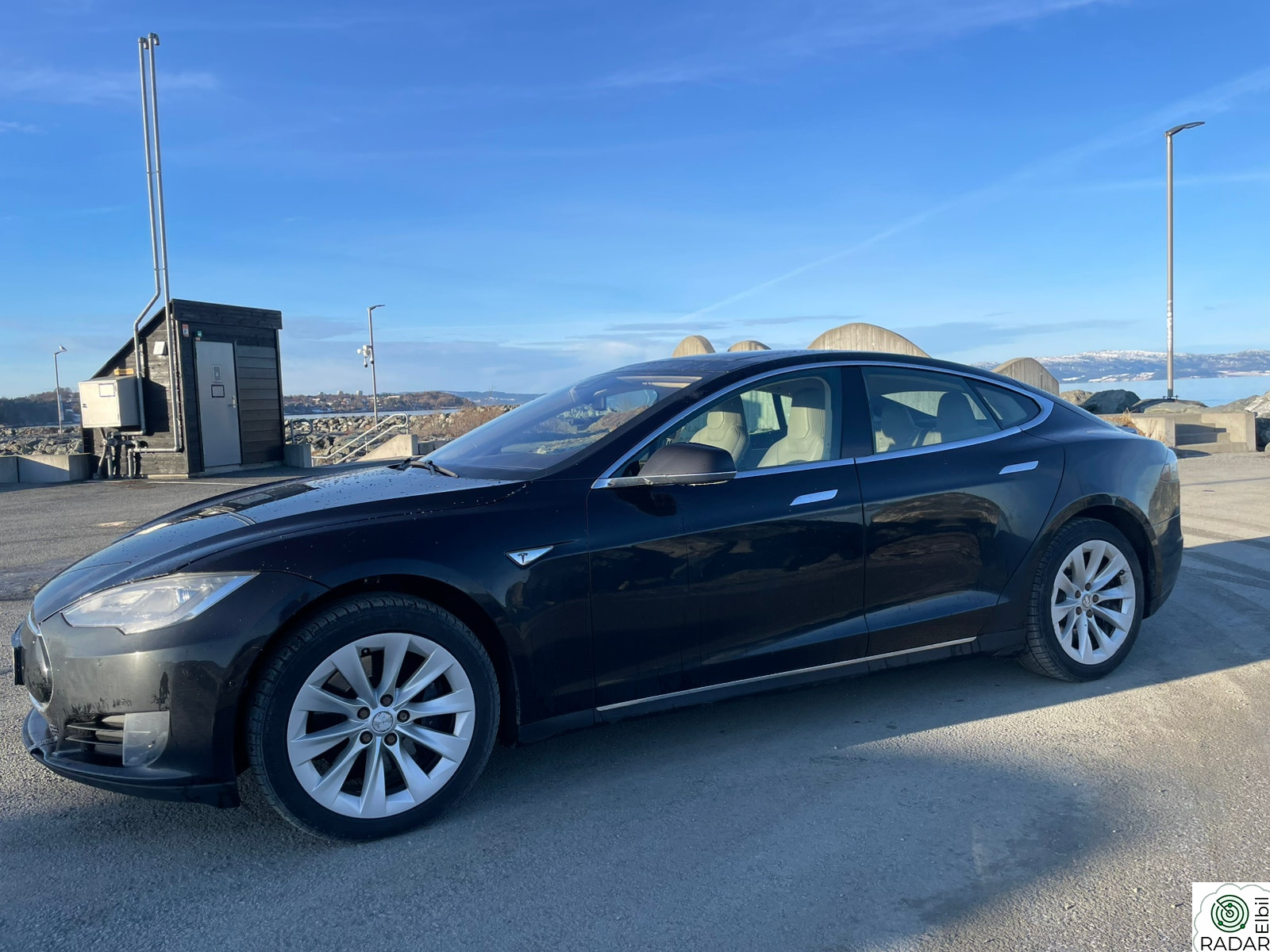 TESLA MOTORS Model S 85D 4WD Gratis lading/soltak/bra rekkevidde