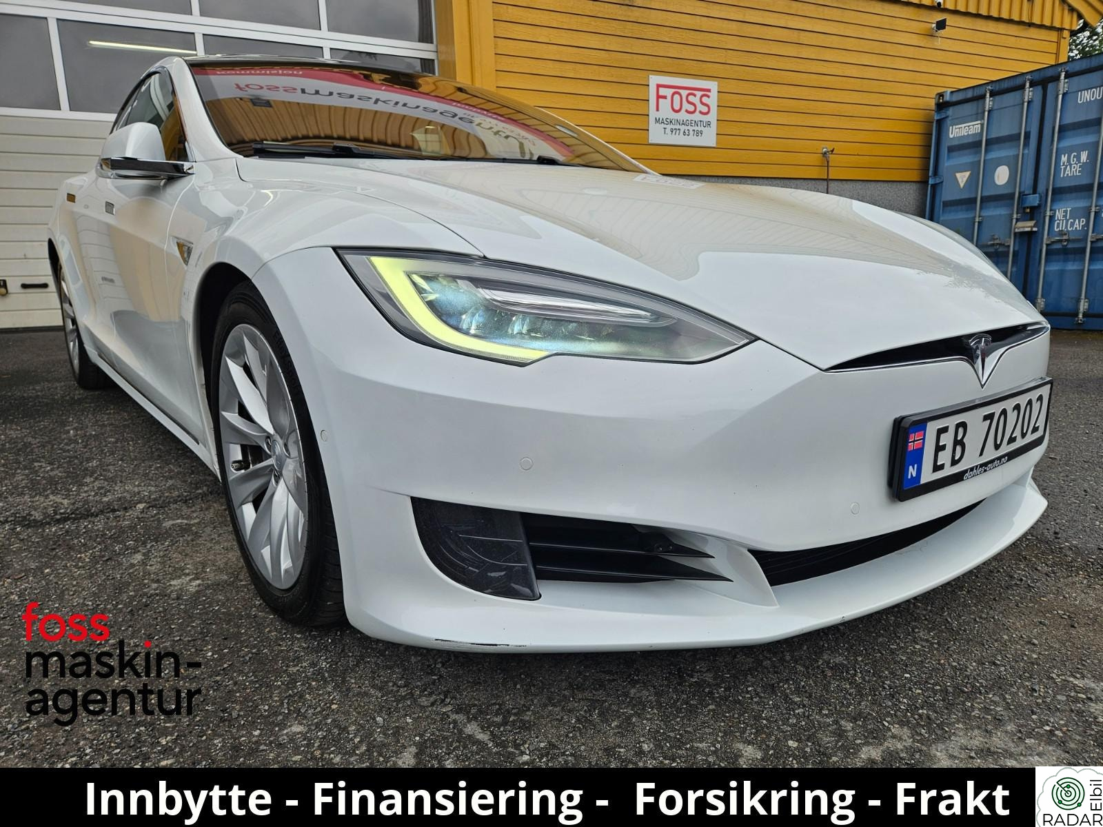 TESLA Model S 90D Lav Km+Pano.+AP+R.kam+DAB+CCS lading+NY EU+++
